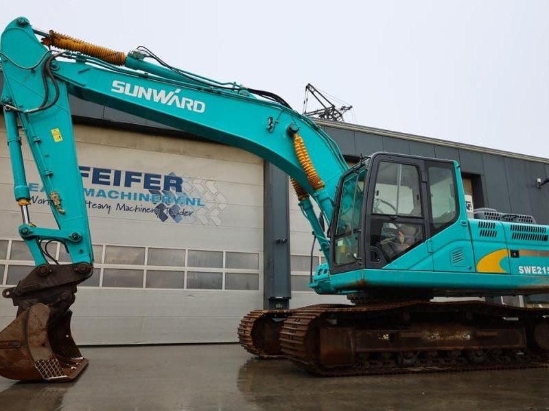 Kettenbagger des Typs Sunward SWE215F Excl Bucket, Digging depth: 6.440 mm, Digg, Gebrauchtmaschine in Groenlo (Bild 1)