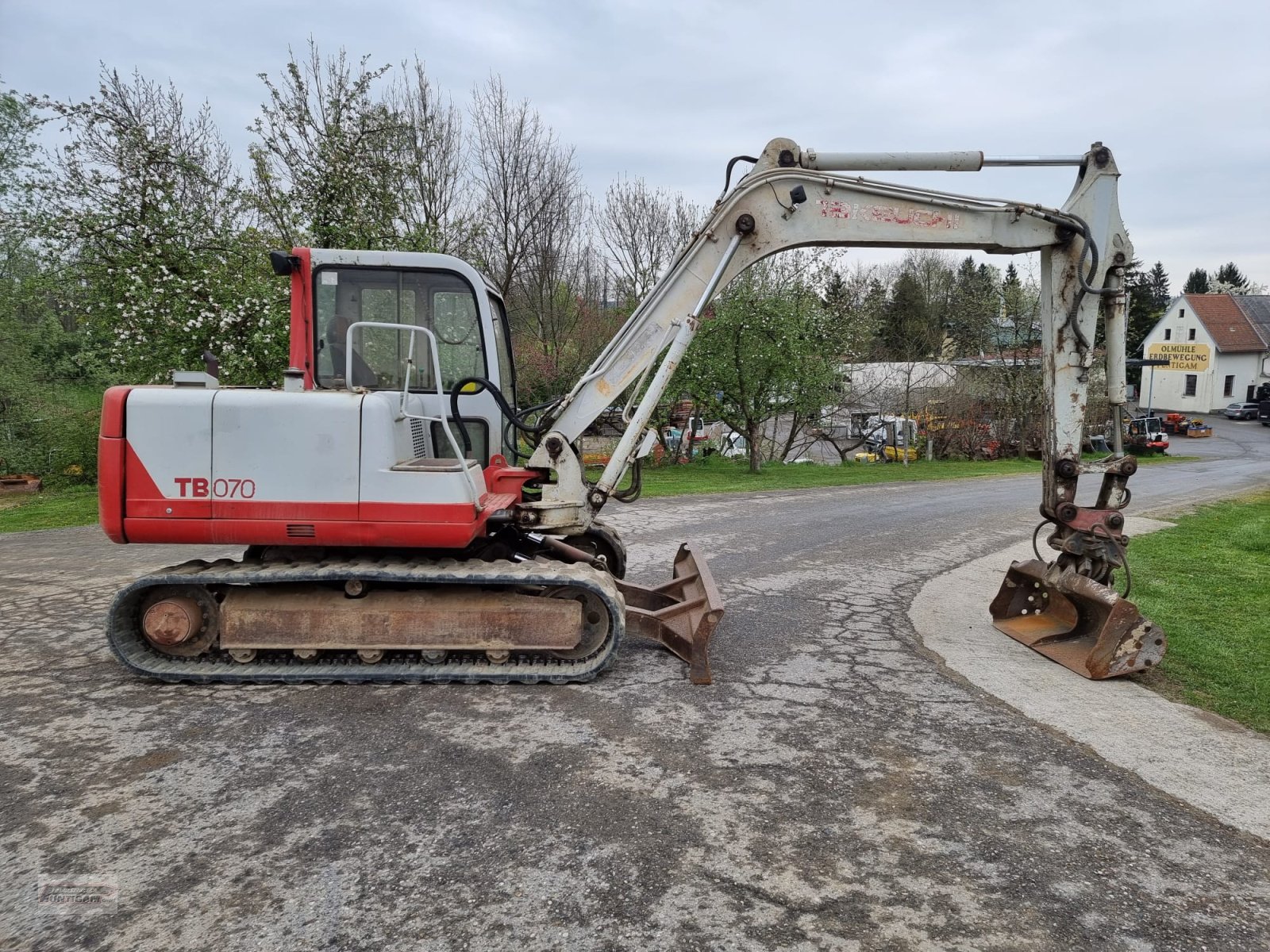 Kettenbagger des Typs Takeuchi TB 070, Gebrauchtmaschine in Deutsch - Goritz (Bild 2)