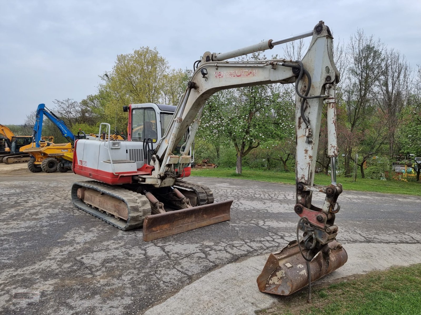 Kettenbagger des Typs Takeuchi TB 070, Gebrauchtmaschine in Deutsch - Goritz (Bild 4)