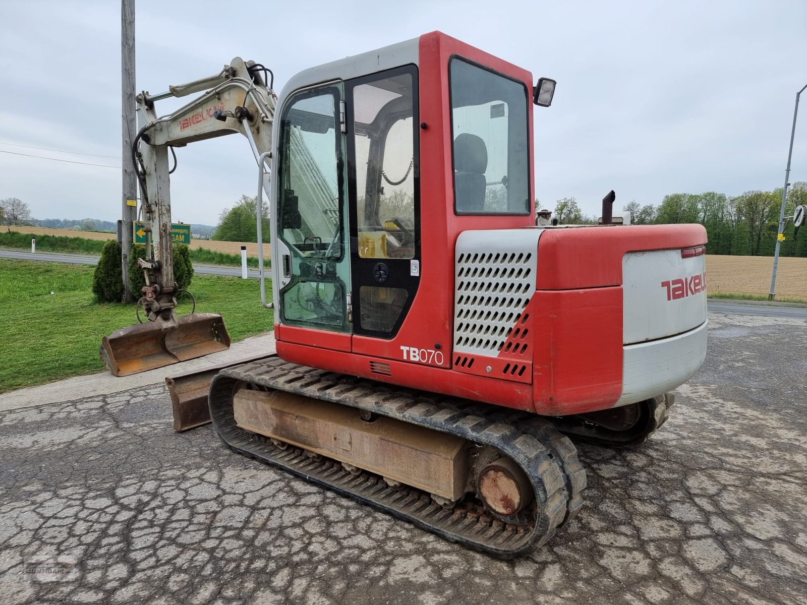 Kettenbagger des Typs Takeuchi TB 070, Gebrauchtmaschine in Deutsch - Goritz (Bild 8)
