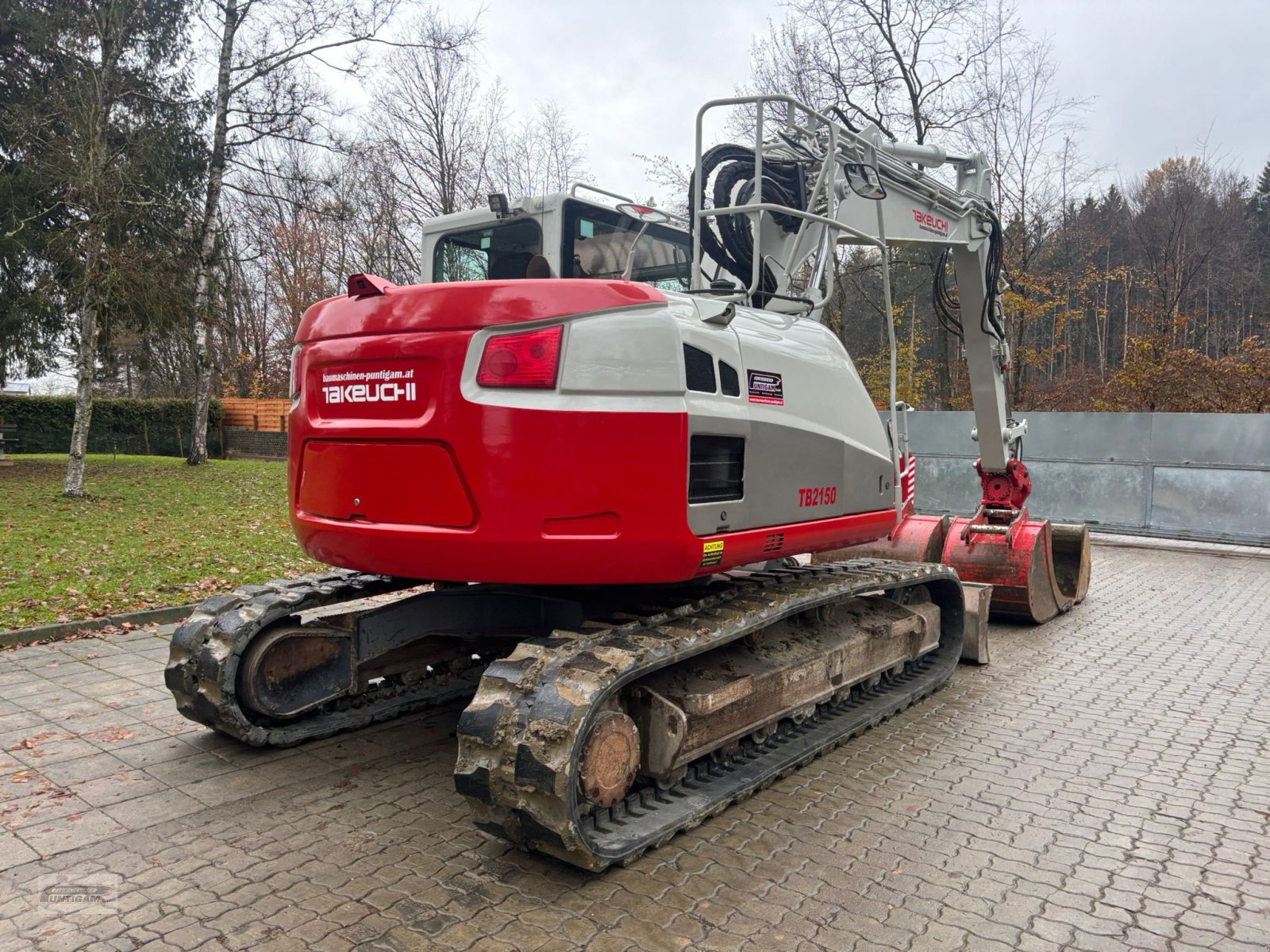 Kettenbagger typu Takeuchi TB 2150 R, Gebrauchtmaschine v Deutsch - Goritz (Obrázek 8)