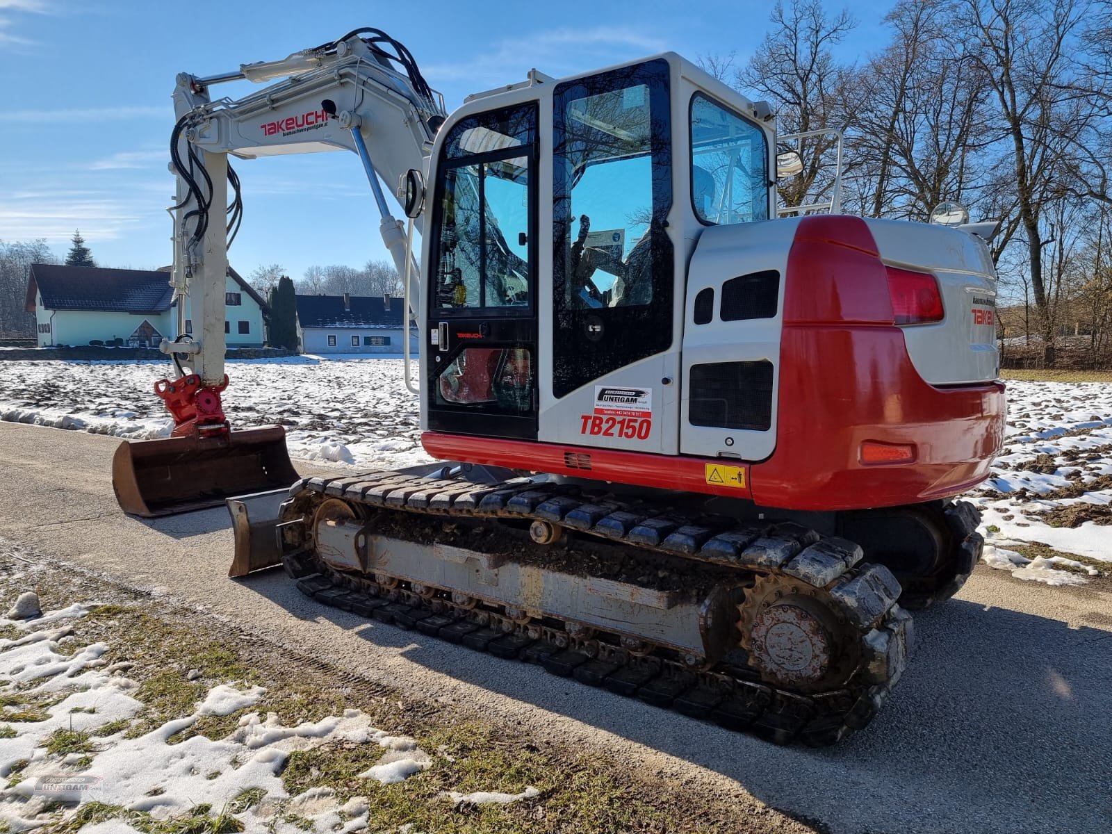 Kettenbagger типа Takeuchi TB 2150, Gebrauchtmaschine в Deutsch - Goritz (Фотография 7)