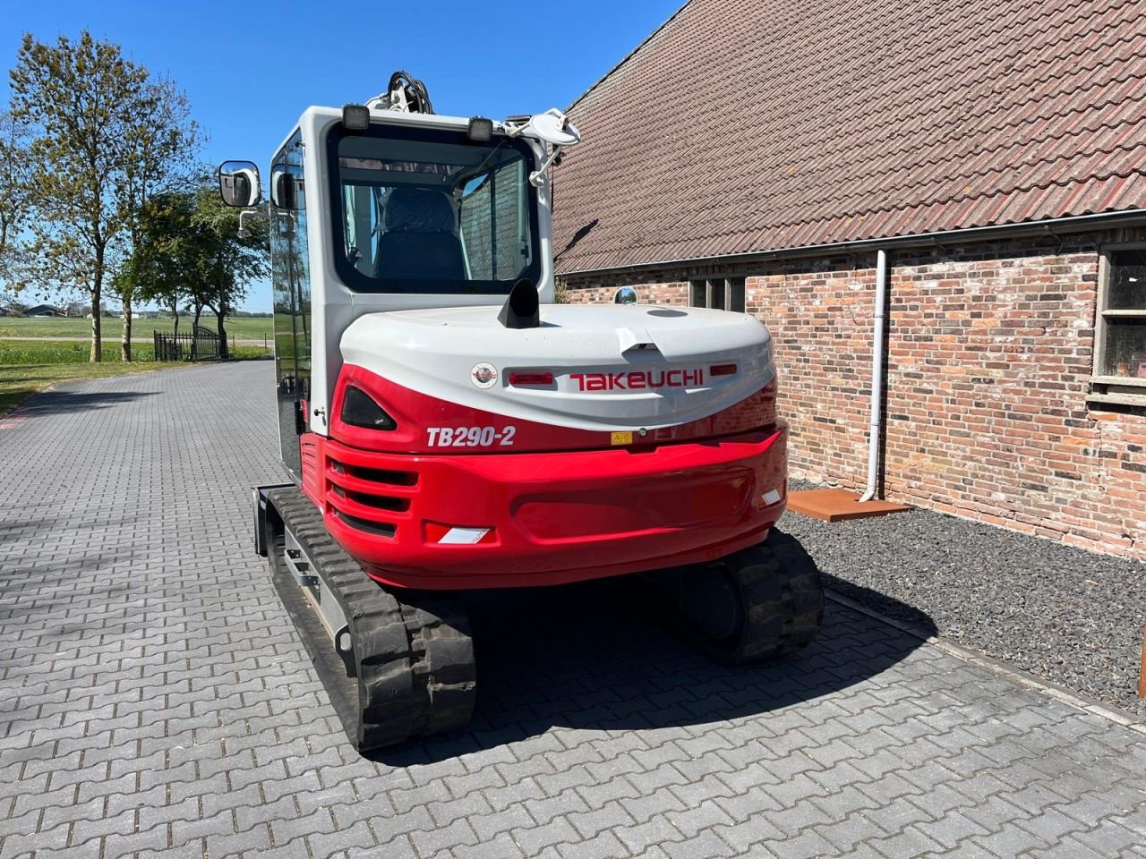Kettenbagger des Typs Takeuchi TB 290-2 stage V, Gebrauchtmaschine in Nijelamer (Bild 3)