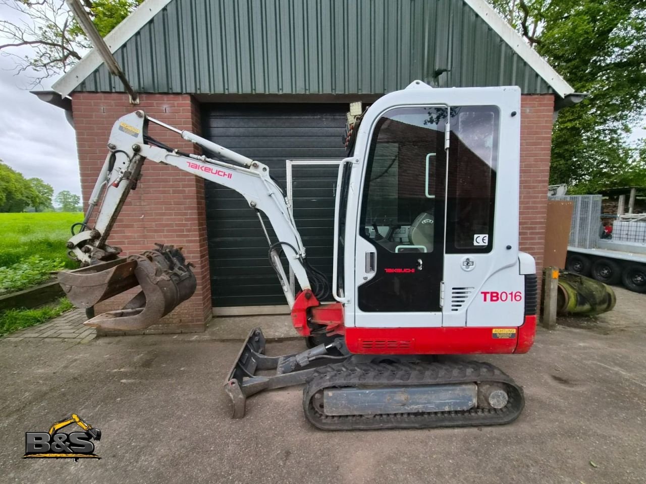 Kettenbagger του τύπου Takeuchi TB016, Gebrauchtmaschine σε Enschede (Φωτογραφία 1)