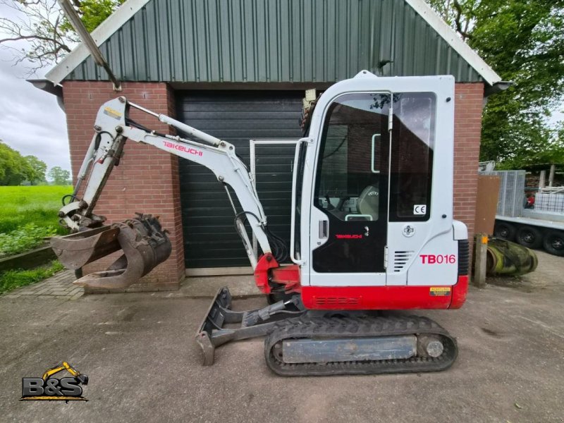 Kettenbagger от тип Takeuchi TB016, Gebrauchtmaschine в Enschede (Снимка 1)