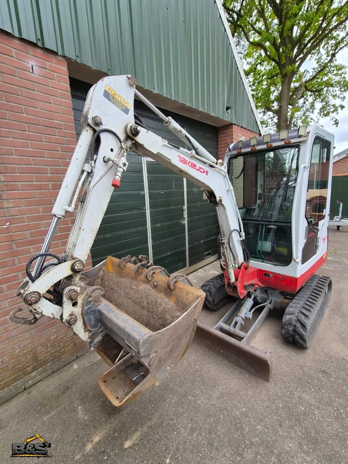 Kettenbagger του τύπου Takeuchi TB016, Gebrauchtmaschine σε Enschede (Φωτογραφία 3)