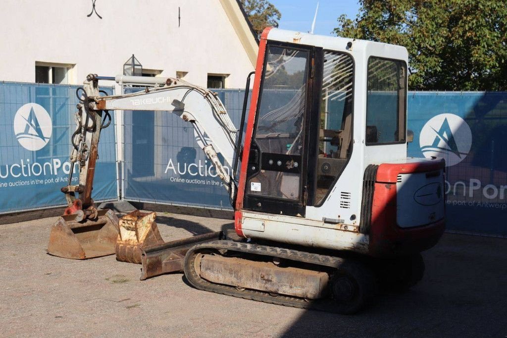 Kettenbagger Türe ait Takeuchi TB025, Gebrauchtmaschine içinde Antwerpen (resim 3)