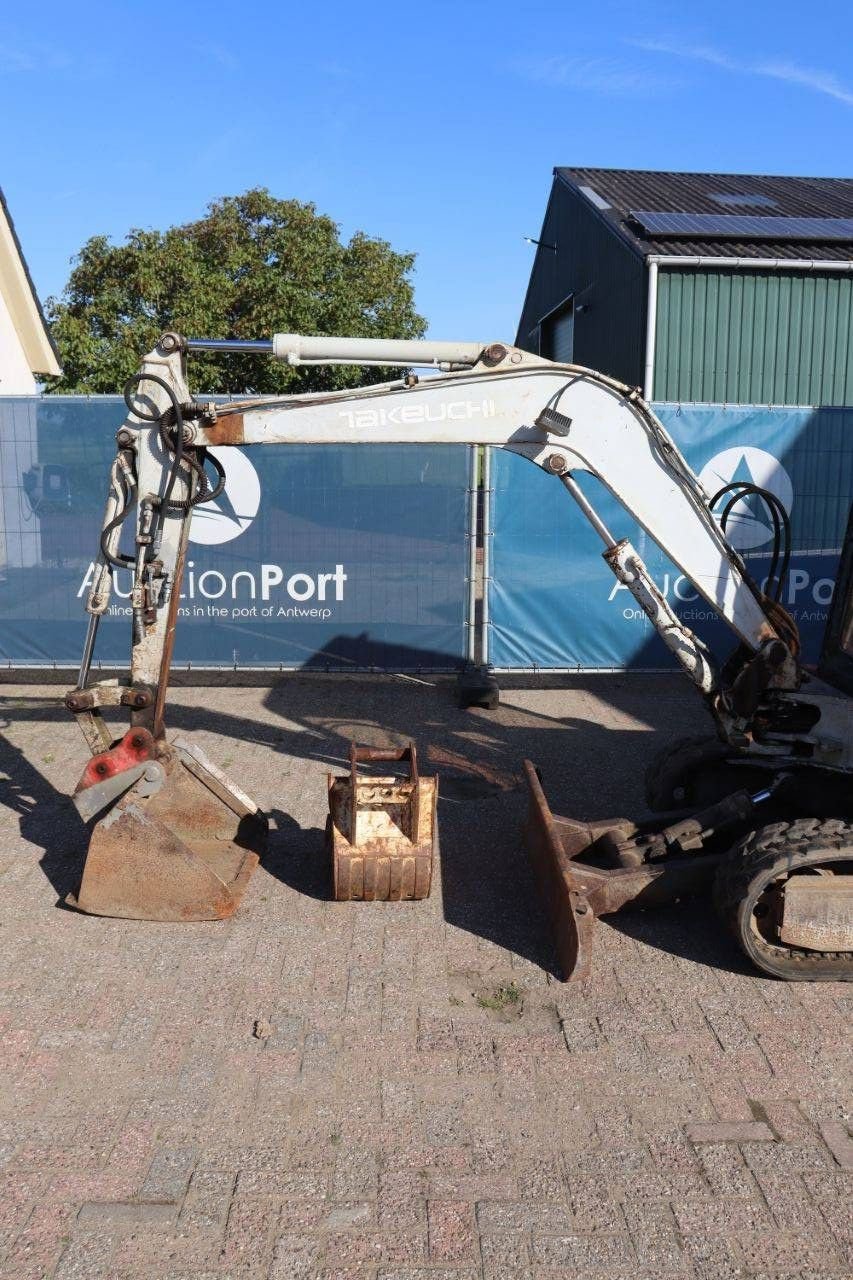 Kettenbagger Türe ait Takeuchi TB025, Gebrauchtmaschine içinde Antwerpen (resim 11)