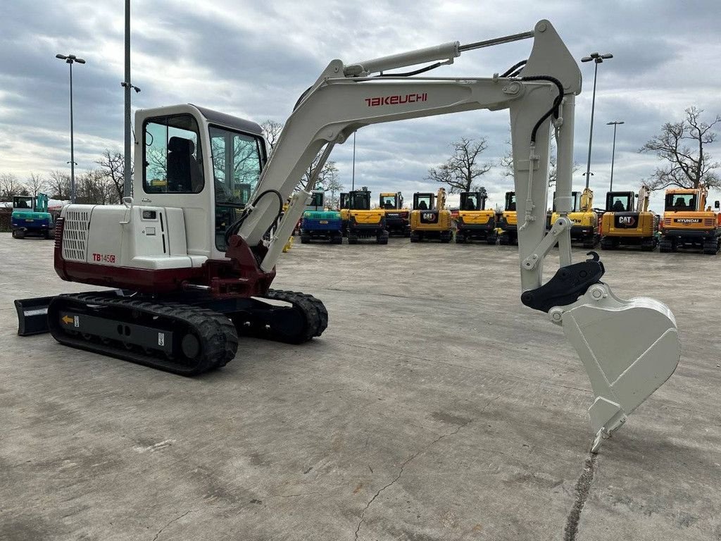Kettenbagger Türe ait Takeuchi TB145C, Gebrauchtmaschine içinde Antwerpen (resim 3)