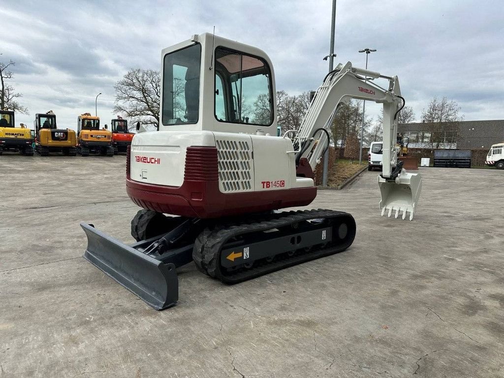 Kettenbagger Türe ait Takeuchi TB145C, Gebrauchtmaschine içinde Antwerpen (resim 4)