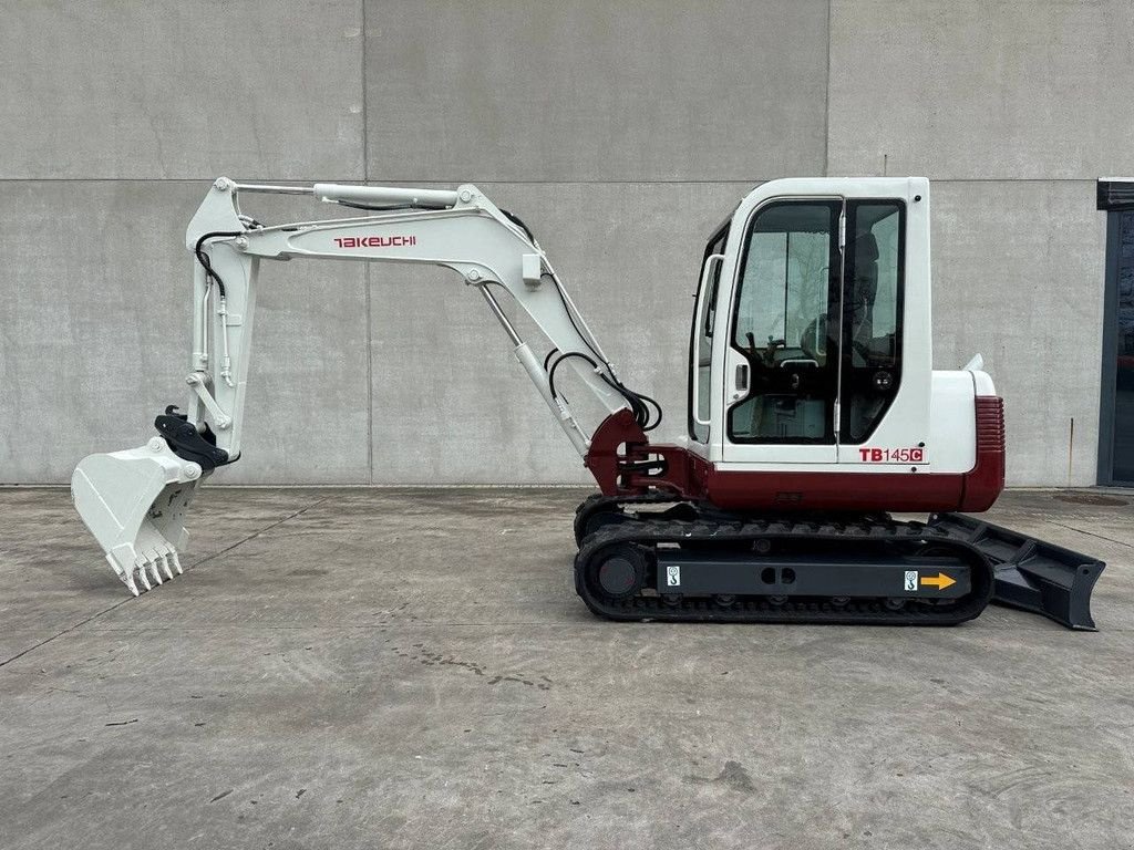 Kettenbagger Türe ait Takeuchi TB145C, Gebrauchtmaschine içinde Antwerpen (resim 8)