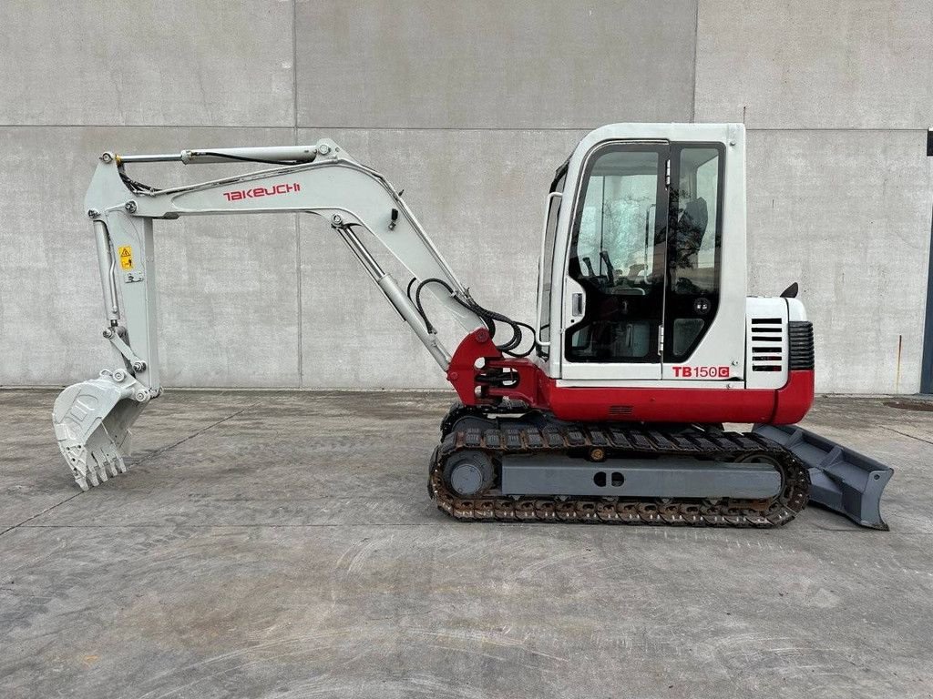 Kettenbagger a típus Takeuchi TB150C, Gebrauchtmaschine ekkor: Antwerpen (Kép 8)