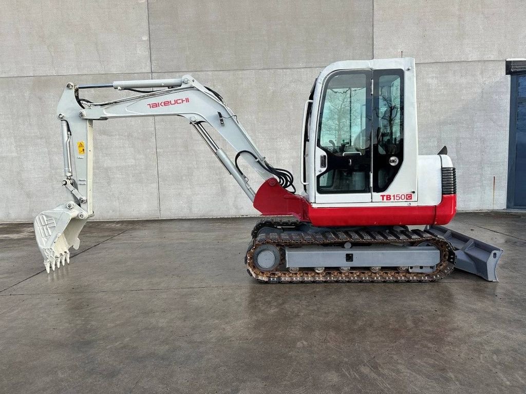 Kettenbagger van het type Takeuchi TB150C, Gebrauchtmaschine in Antwerpen (Foto 8)