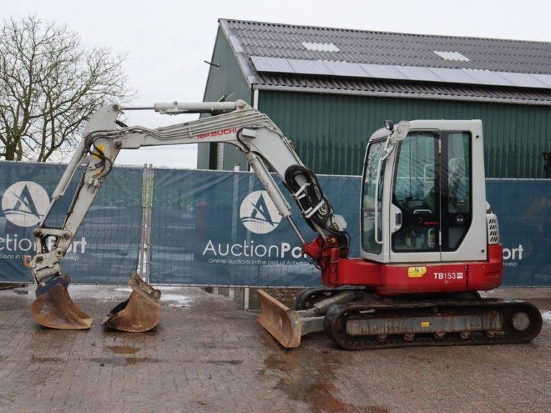 Kettenbagger del tipo Takeuchi TB153FR, Gebrauchtmaschine In Antwerpen (Immagine 1)