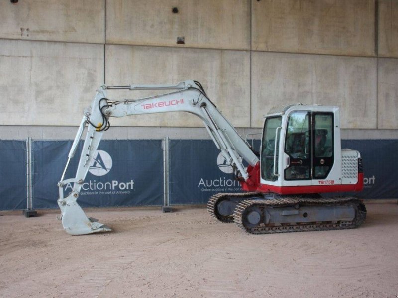 Kettenbagger des Typs Takeuchi TB175C, Gebrauchtmaschine in Antwerpen (Bild 1)