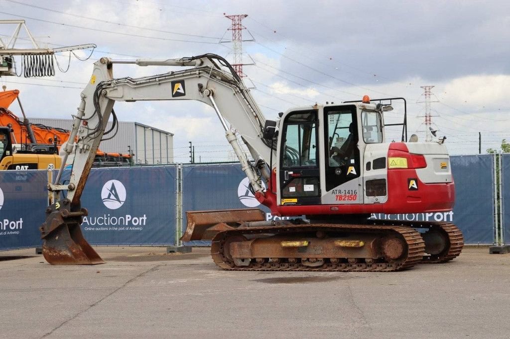 Kettenbagger des Typs Takeuchi TB2150, Gebrauchtmaschine in Antwerpen (Bild 3)