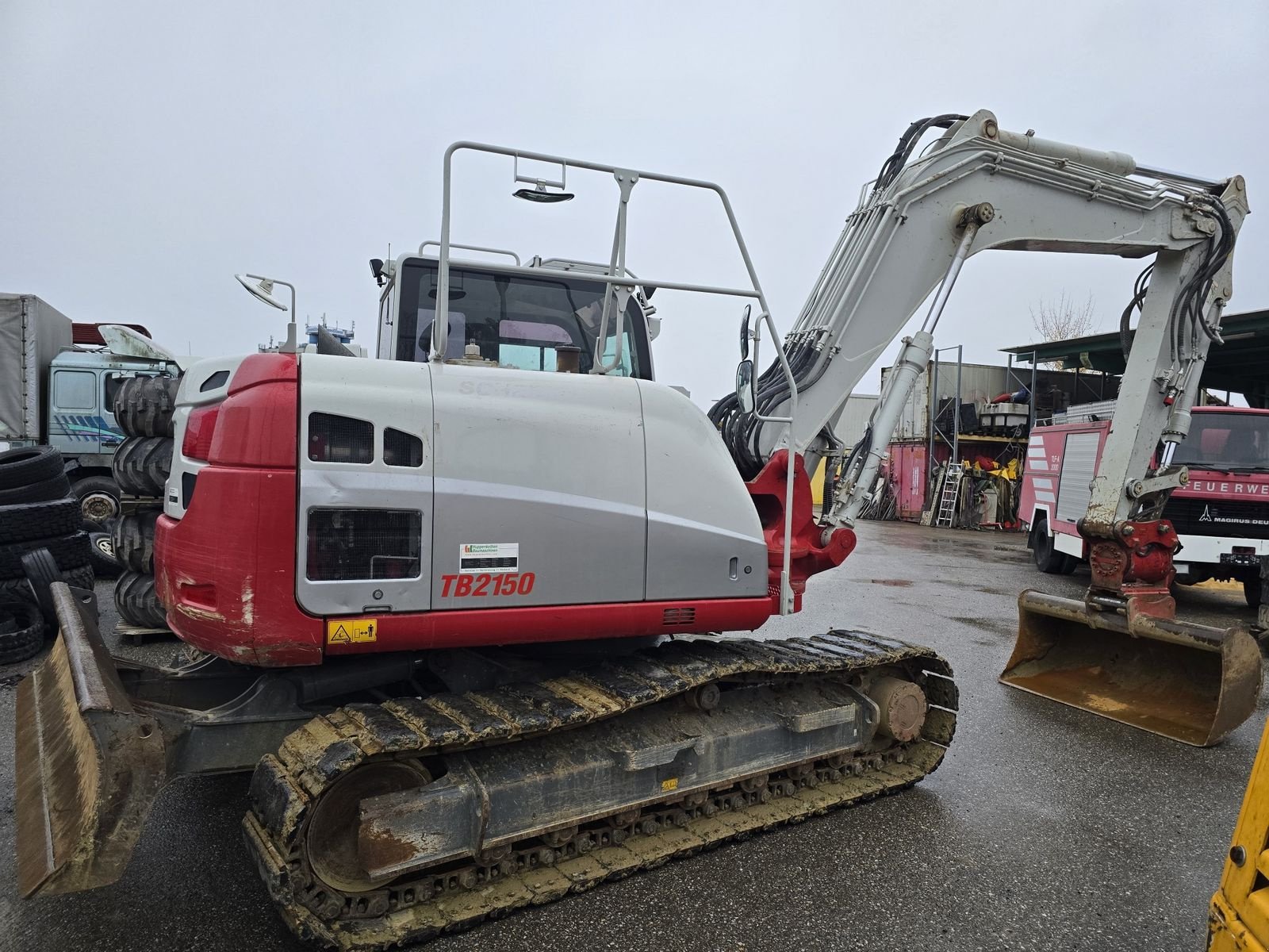 Kettenbagger Türe ait Takeuchi TB2150, Gebrauchtmaschine içinde Gabersdorf (resim 5)