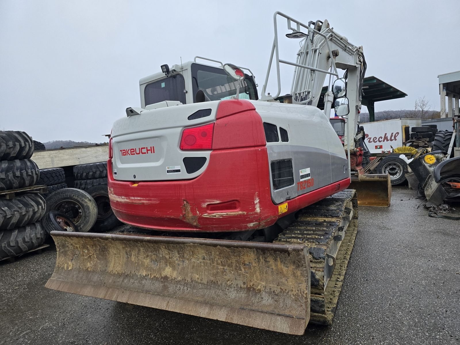 Kettenbagger Türe ait Takeuchi TB2150, Gebrauchtmaschine içinde Gabersdorf (resim 4)