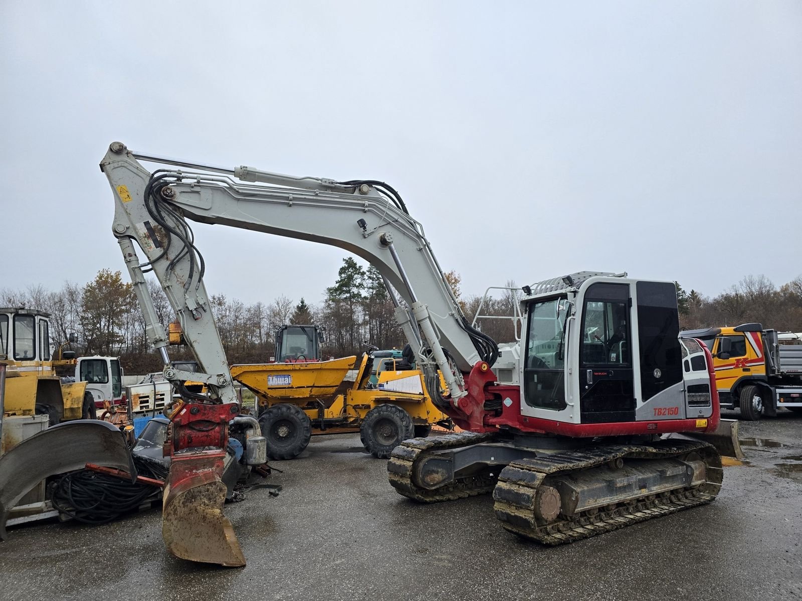 Kettenbagger Türe ait Takeuchi TB2150, Gebrauchtmaschine içinde Gabersdorf (resim 2)