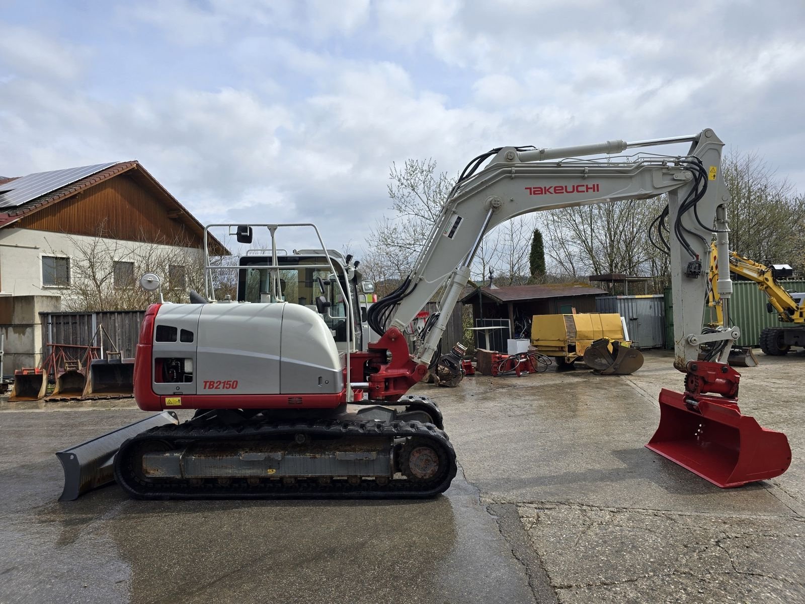 Kettenbagger van het type Takeuchi TB2150, Gebrauchtmaschine in Gabersdorf (Foto 15)