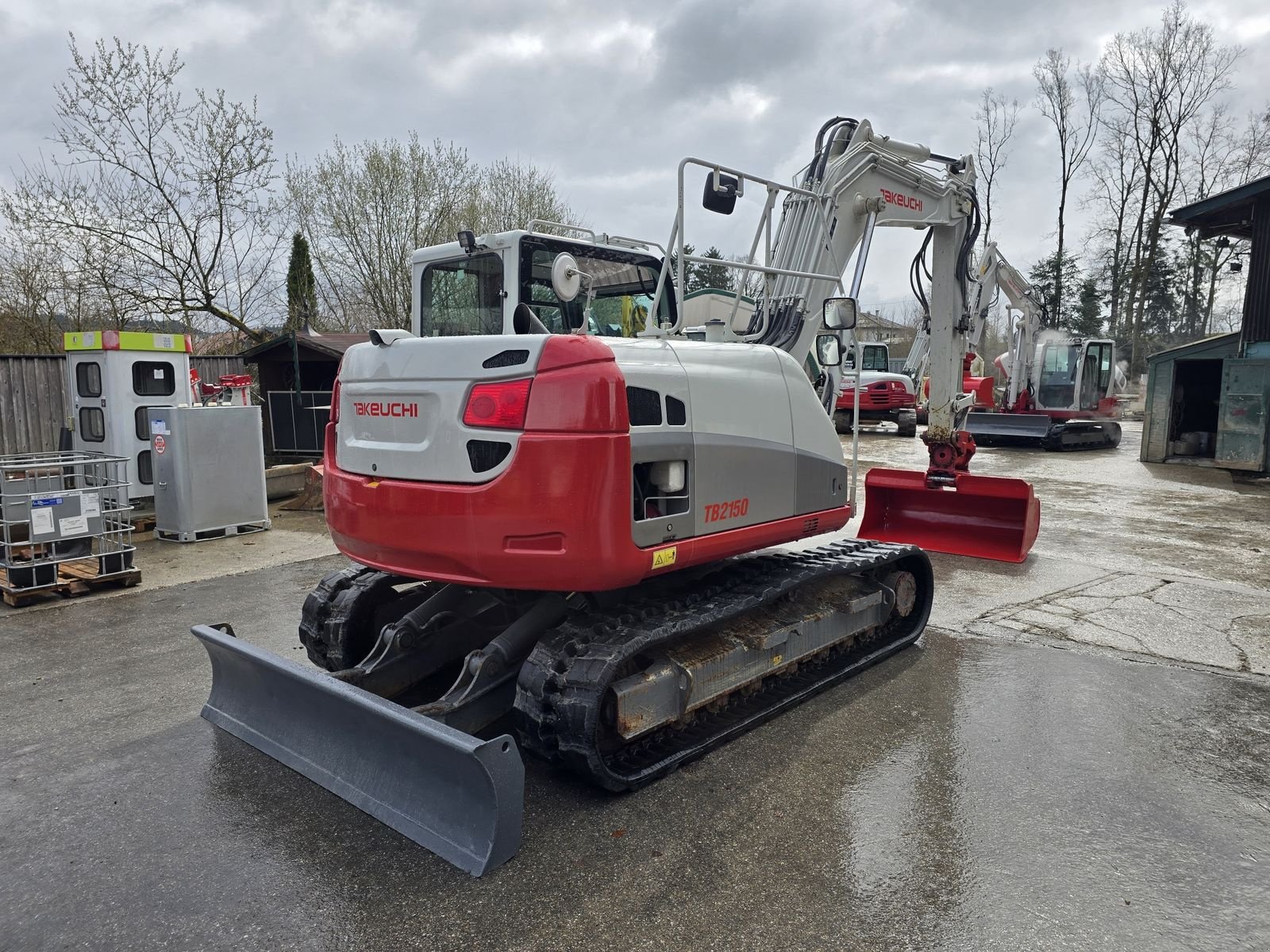 Kettenbagger van het type Takeuchi TB2150, Gebrauchtmaschine in Gabersdorf (Foto 8)