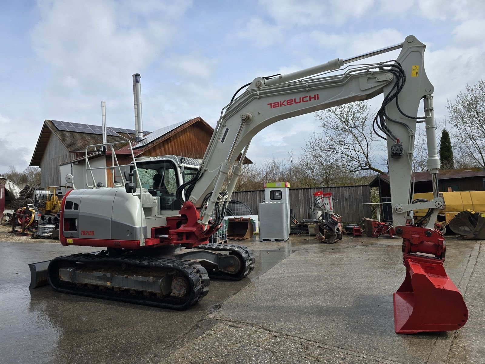 Kettenbagger van het type Takeuchi TB2150, Gebrauchtmaschine in Gabersdorf (Foto 16)