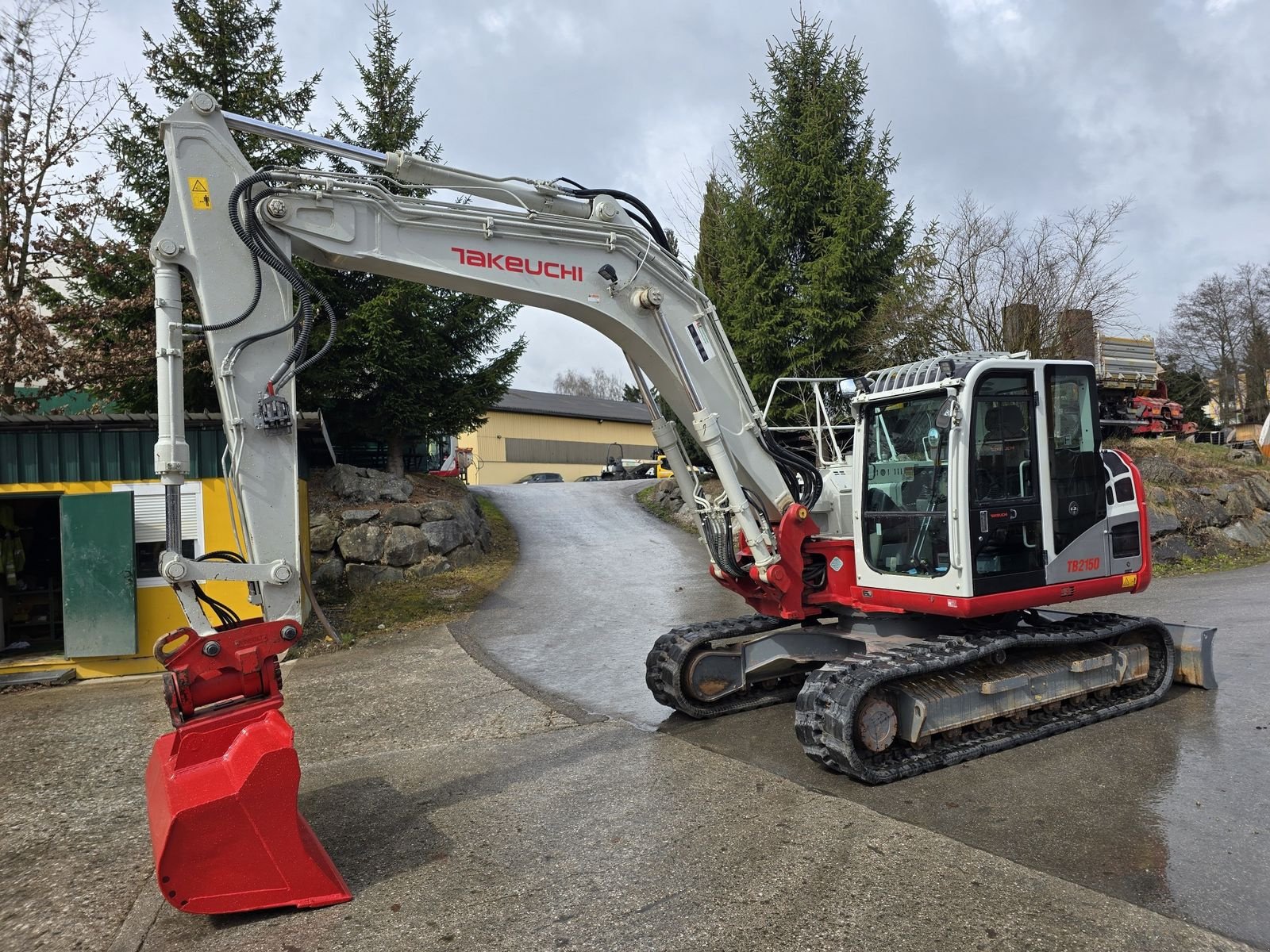 Kettenbagger van het type Takeuchi TB2150, Gebrauchtmaschine in Gabersdorf (Foto 24)