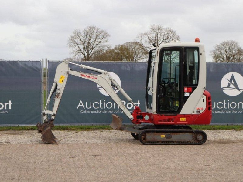 Kettenbagger a típus Takeuchi TB216, Gebrauchtmaschine ekkor: Antwerpen (Kép 1)