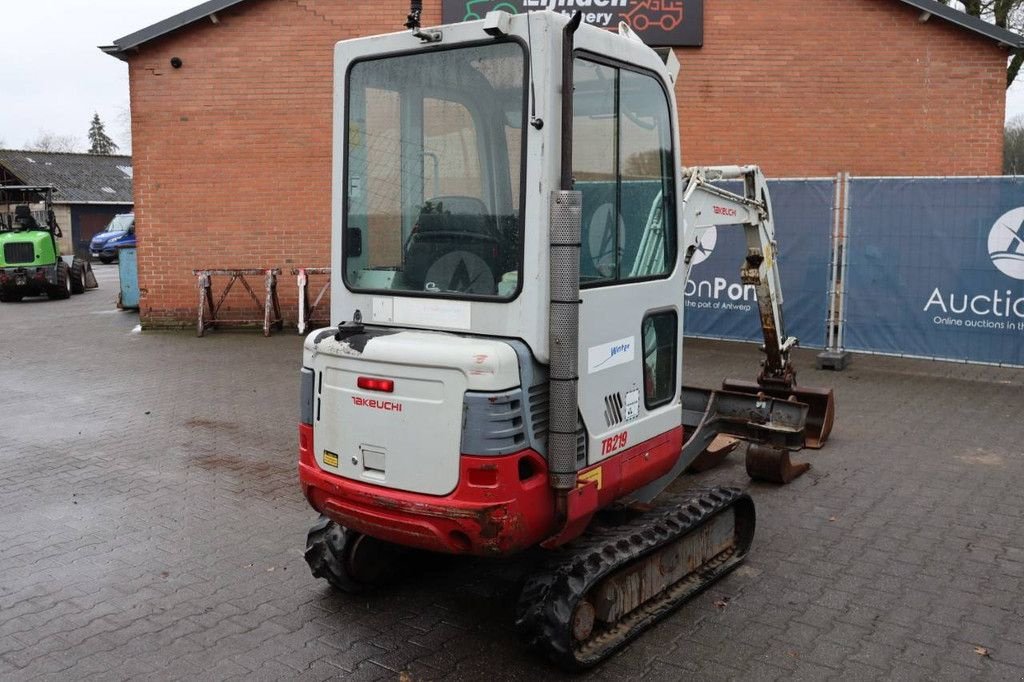 Kettenbagger типа Takeuchi TB219, Gebrauchtmaschine в Antwerpen (Фотография 7)