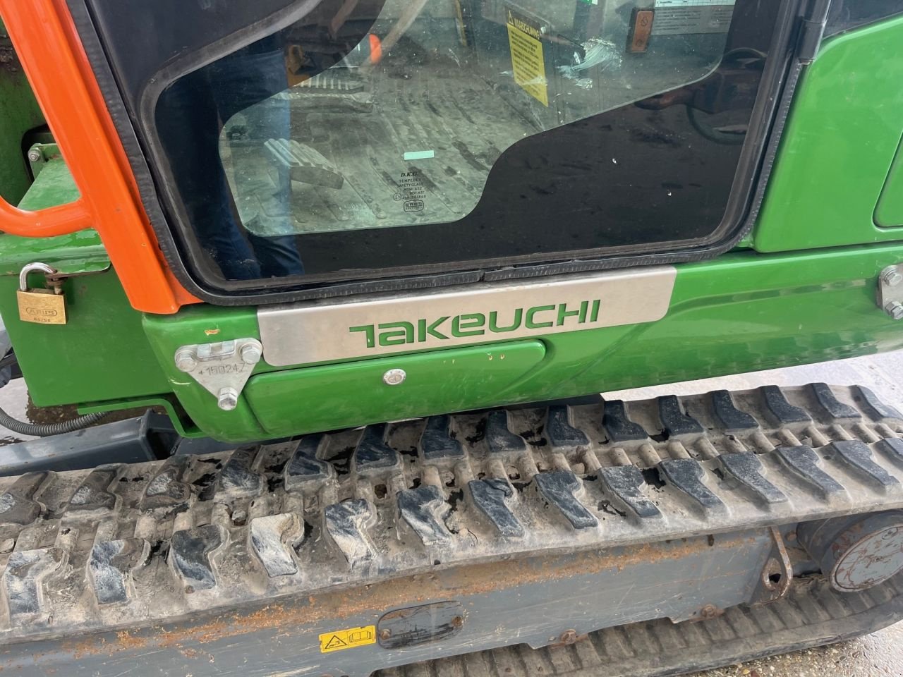 Kettenbagger a típus Takeuchi TB235-2LSA, Gebrauchtmaschine ekkor: Voorhout (Kép 9)