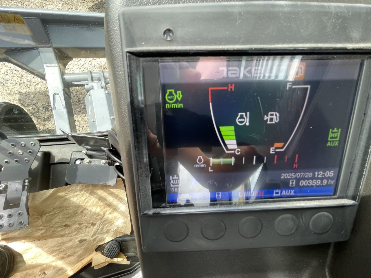 Kettenbagger typu Takeuchi TB257fr, Gebrauchtmaschine v Herwijnen (Obrázek 10)