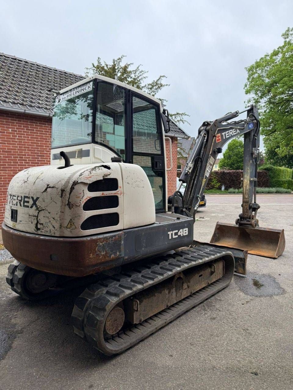 Kettenbagger типа Terex TC48, Gebrauchtmaschine в Antwerpen (Фотография 3)