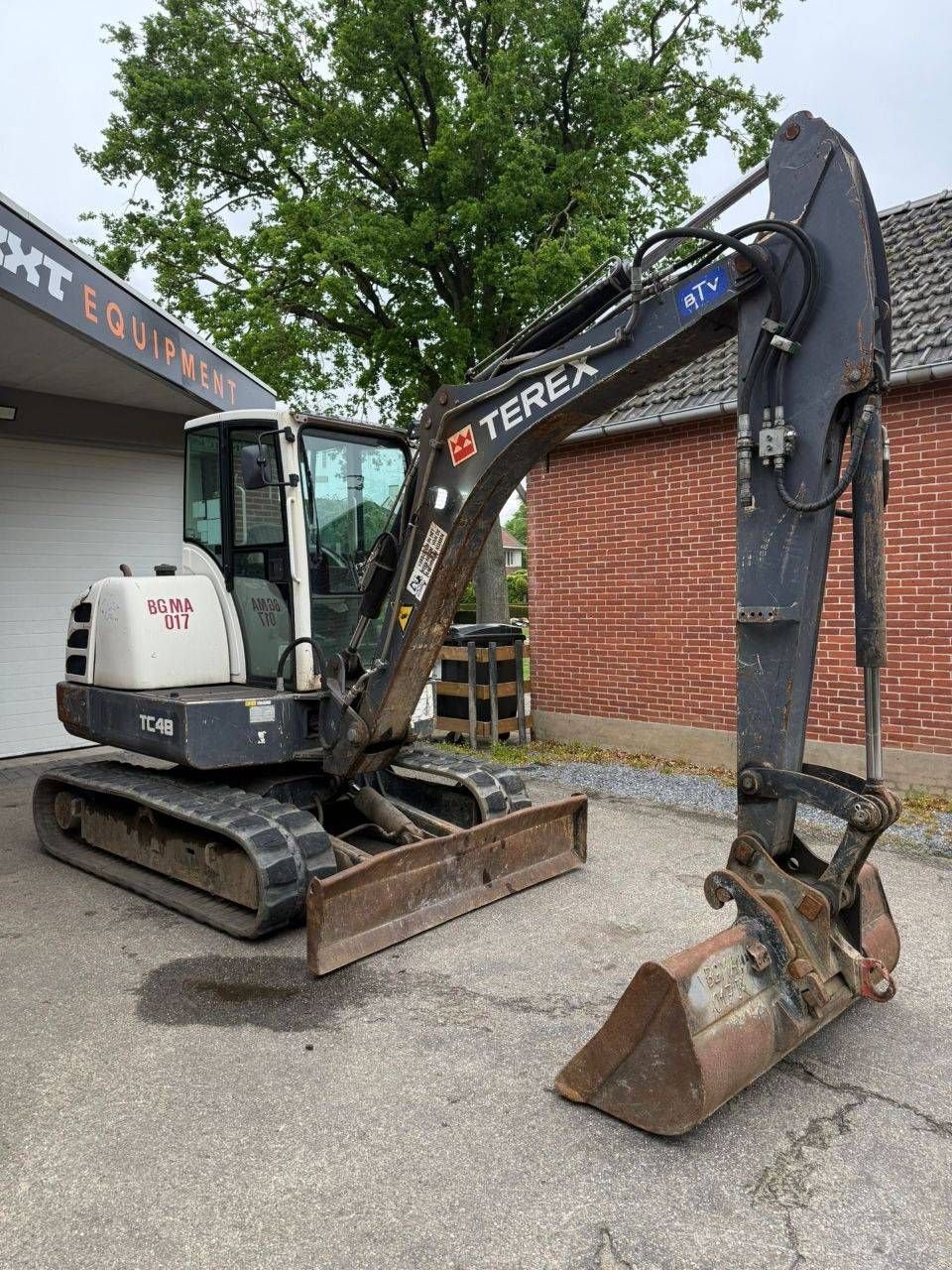 Kettenbagger типа Terex TC48, Gebrauchtmaschine в Antwerpen (Фотография 2)