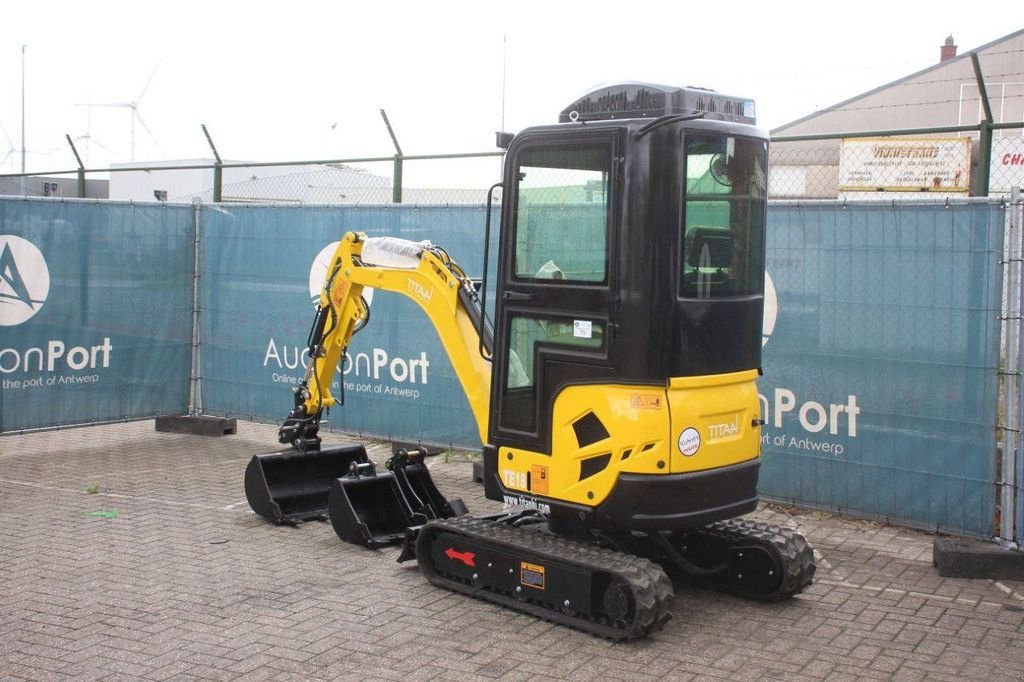 Kettenbagger typu Titan TE18, Neumaschine v Antwerpen (Obrázek 3)
