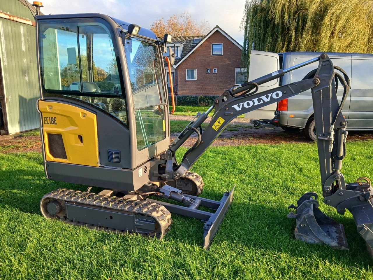 Kettenbagger типа Volvo EC 18E, Gebrauchtmaschine в Moerkapelle (Фотография 8)