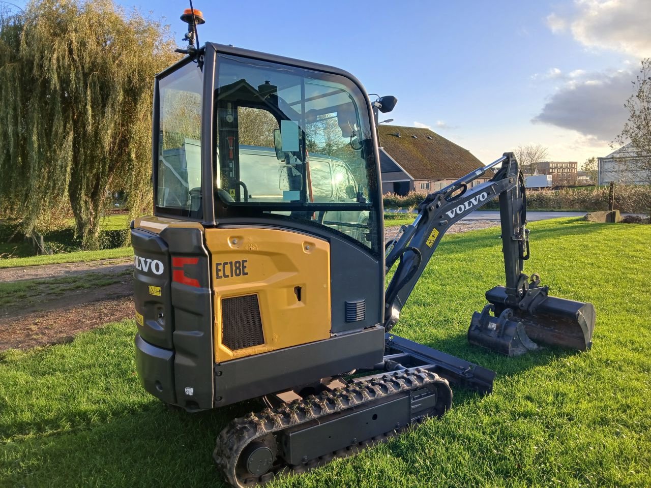 Kettenbagger типа Volvo EC 18E, Gebrauchtmaschine в Moerkapelle (Фотография 7)