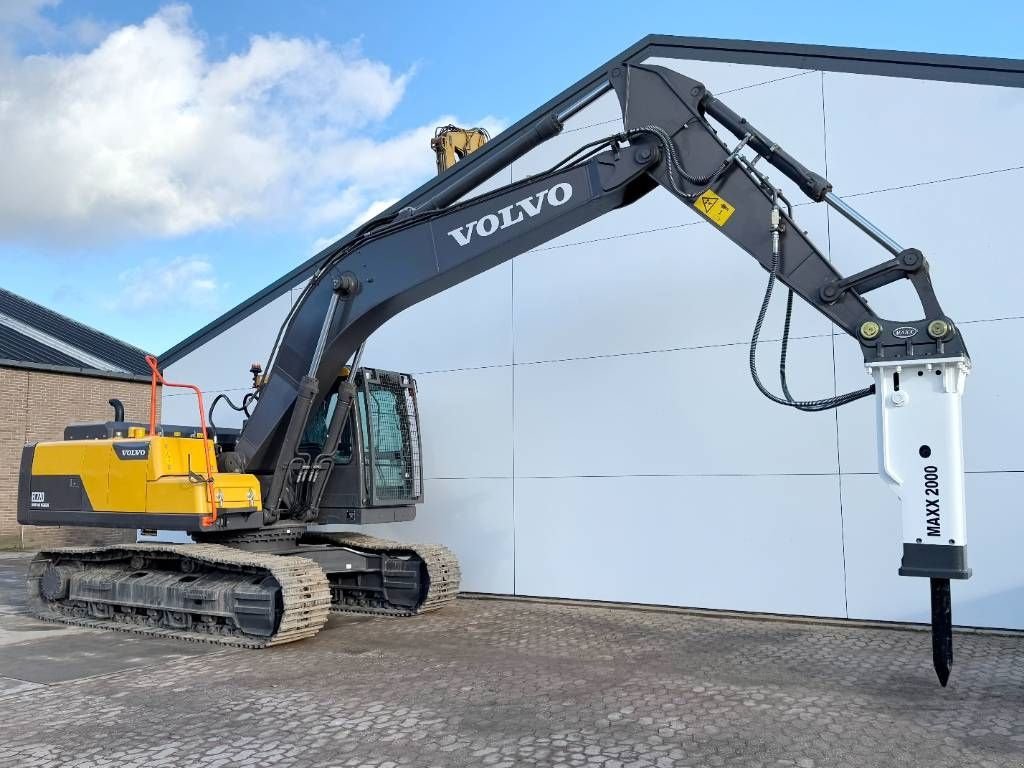 Kettenbagger от тип Volvo EC220D + Maxx 2000 Hammer New / Unused / 2025 Mode, Gebrauchtmaschine в Veldhoven (Снимка 7)