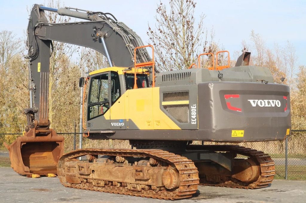 Kettenbagger del tipo Volvo EC480 EL HAMMER LINES BUCKET QUICK COUPLER, Gebrauchtmaschine In Marknesse (Immagine 3)