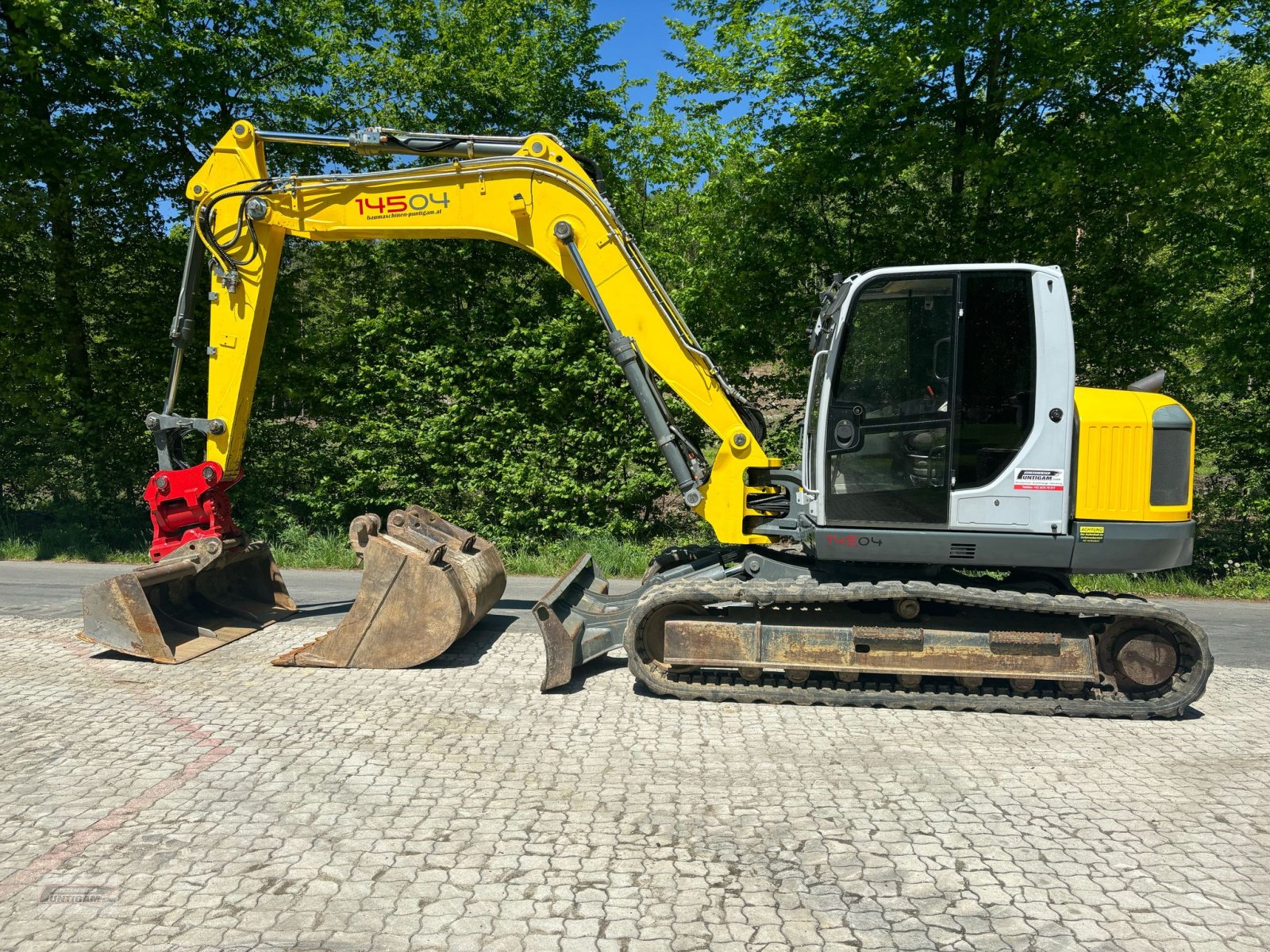 Kettenbagger van het type Wacker Neuson 14504, Gebrauchtmaschine in Deutsch - Goritz (Foto 1)