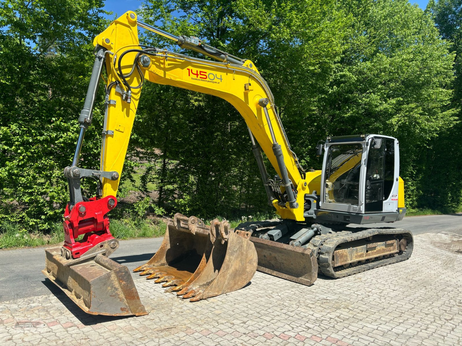 Kettenbagger van het type Wacker Neuson 14504, Gebrauchtmaschine in Deutsch - Goritz (Foto 3)