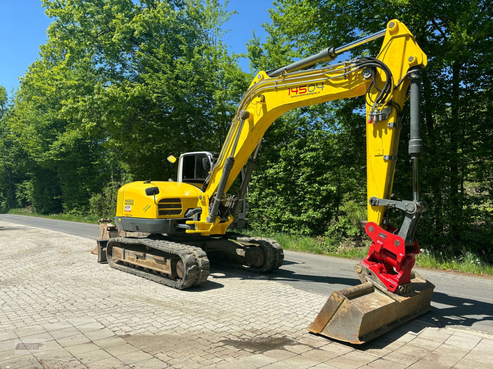 Kettenbagger van het type Wacker Neuson 14504, Gebrauchtmaschine in Deutsch - Goritz (Foto 4)