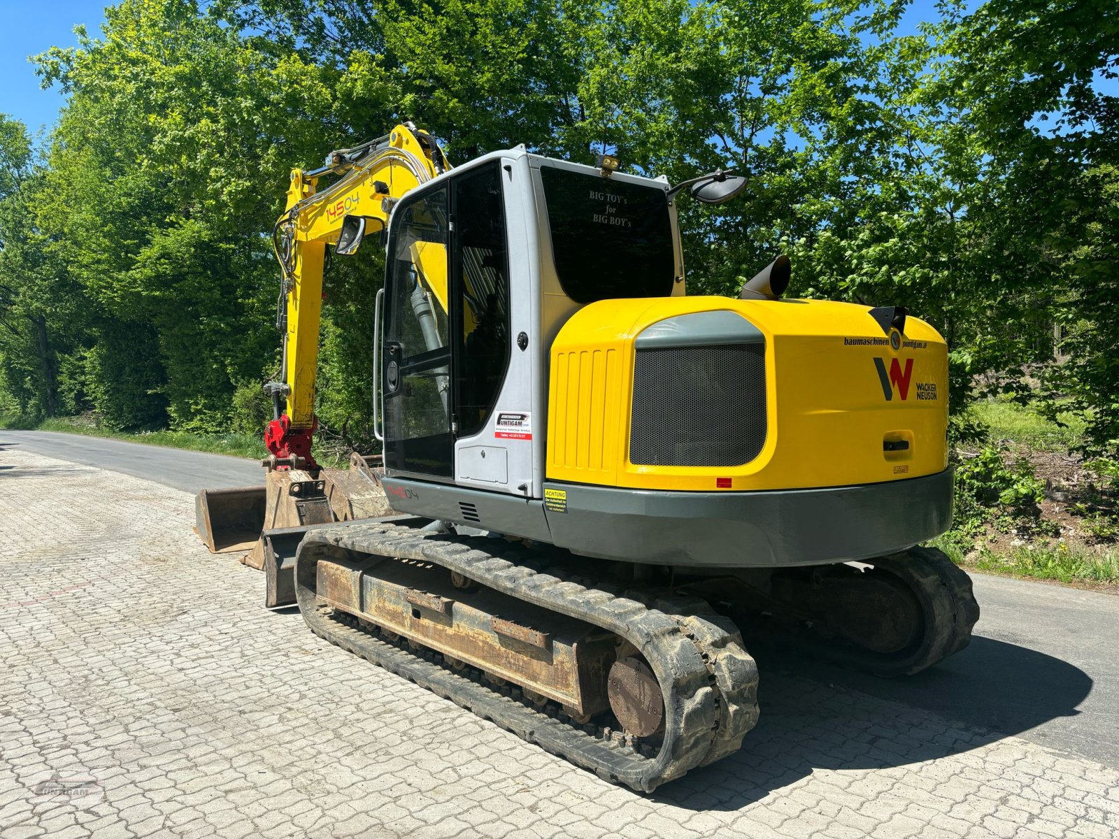 Kettenbagger van het type Wacker Neuson 14504, Gebrauchtmaschine in Deutsch - Goritz (Foto 5)
