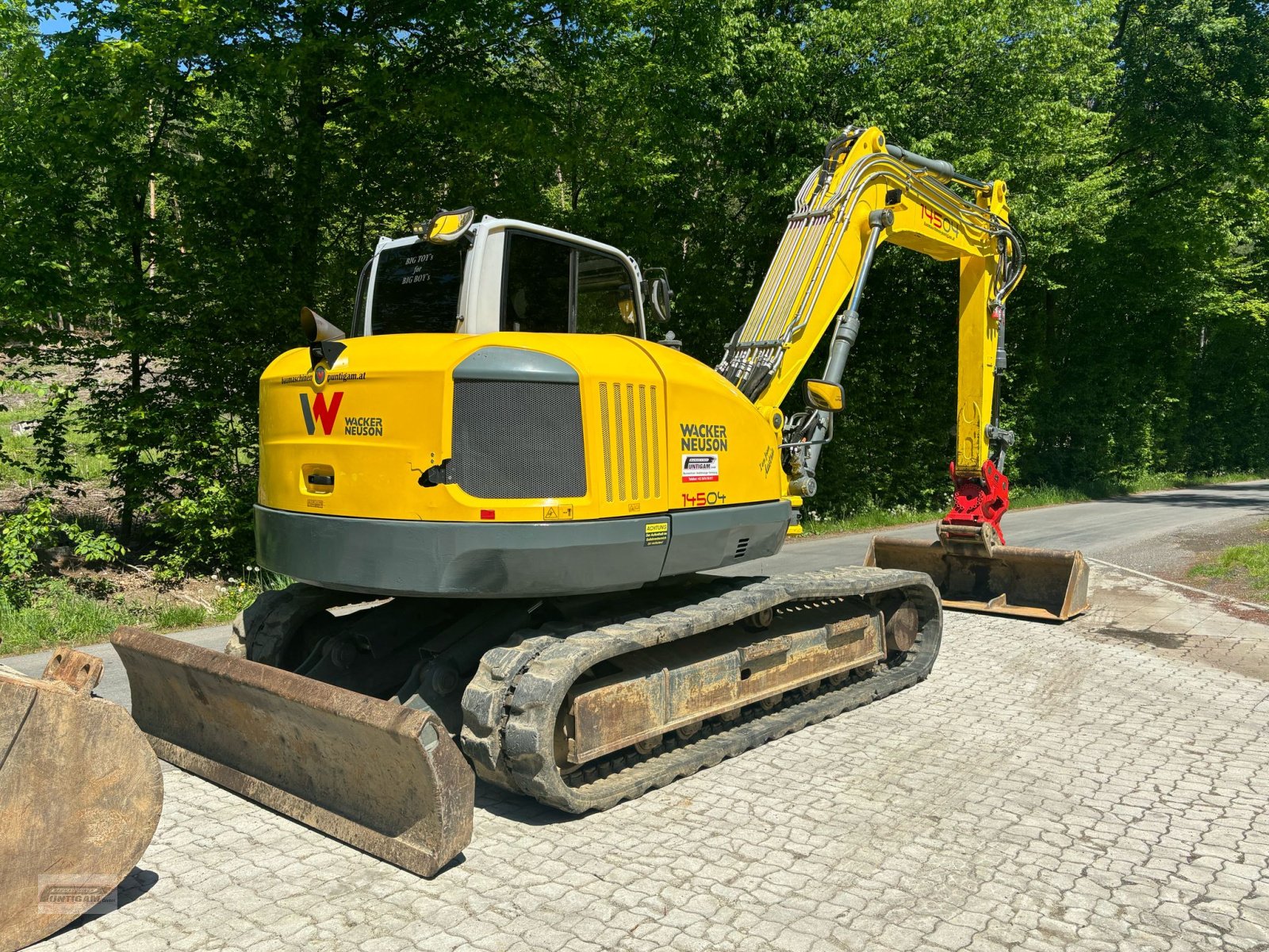 Kettenbagger van het type Wacker Neuson 14504, Gebrauchtmaschine in Deutsch - Goritz (Foto 7)