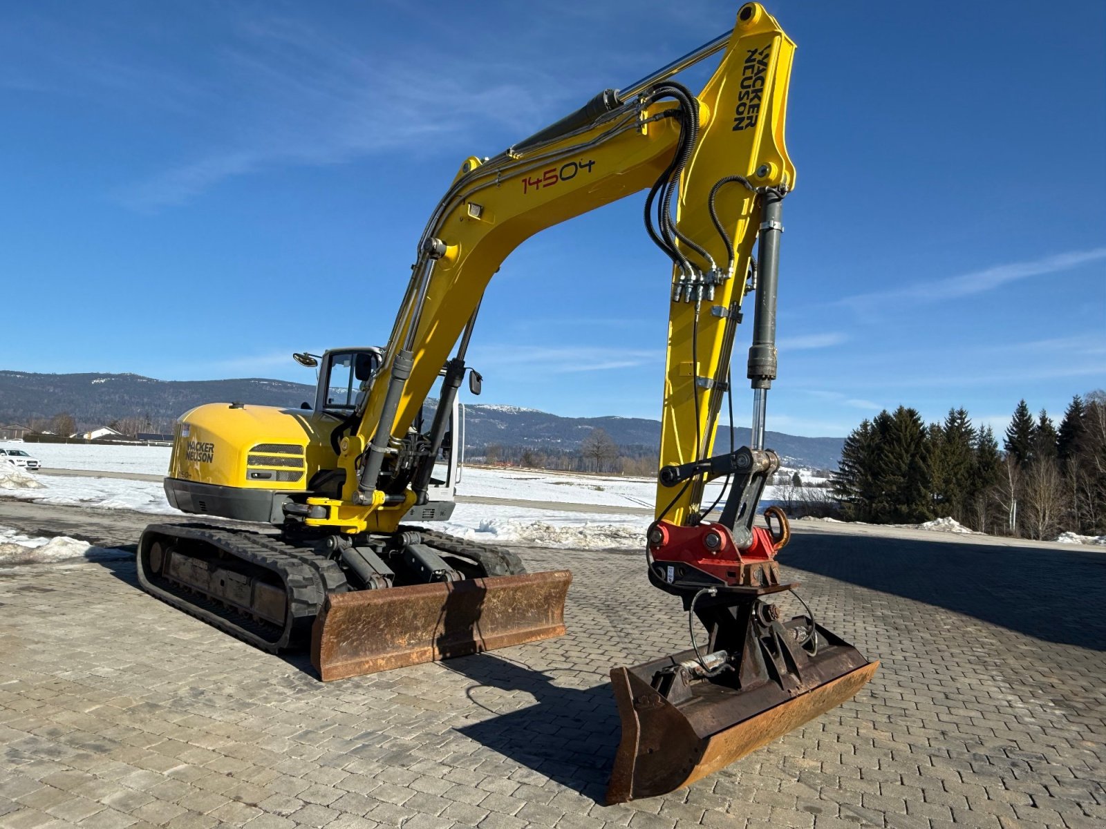 Kettenbagger des Typs Wacker Neuson 14504, Gebrauchtmaschine in Neureichenau (Bild 3)