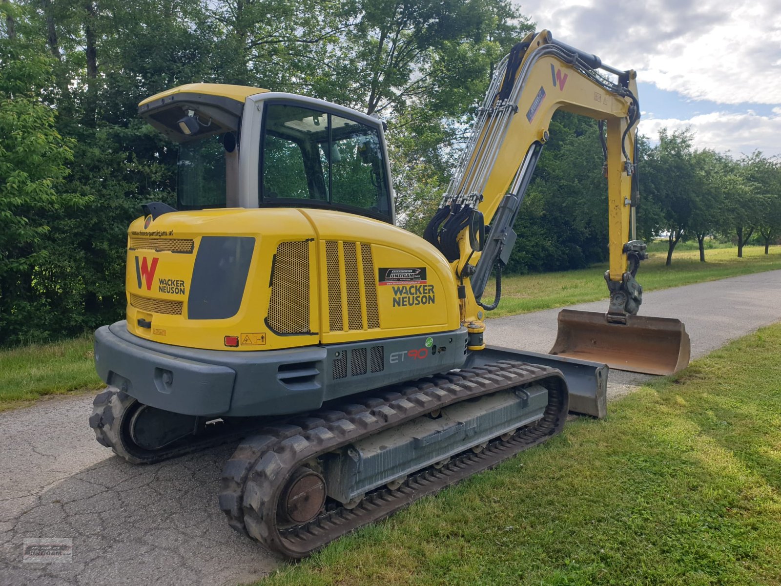 Kettenbagger типа Wacker Neuson ET 90, Gebrauchtmaschine в Deutsch - Goritz (Фотография 8)