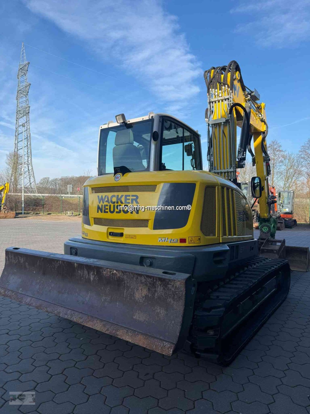 Kettenbagger typu Wacker Neuson ET90 Raupenbagger 1.Hd., Gebrauchtmaschine w Gescher (Zdjęcie 4)