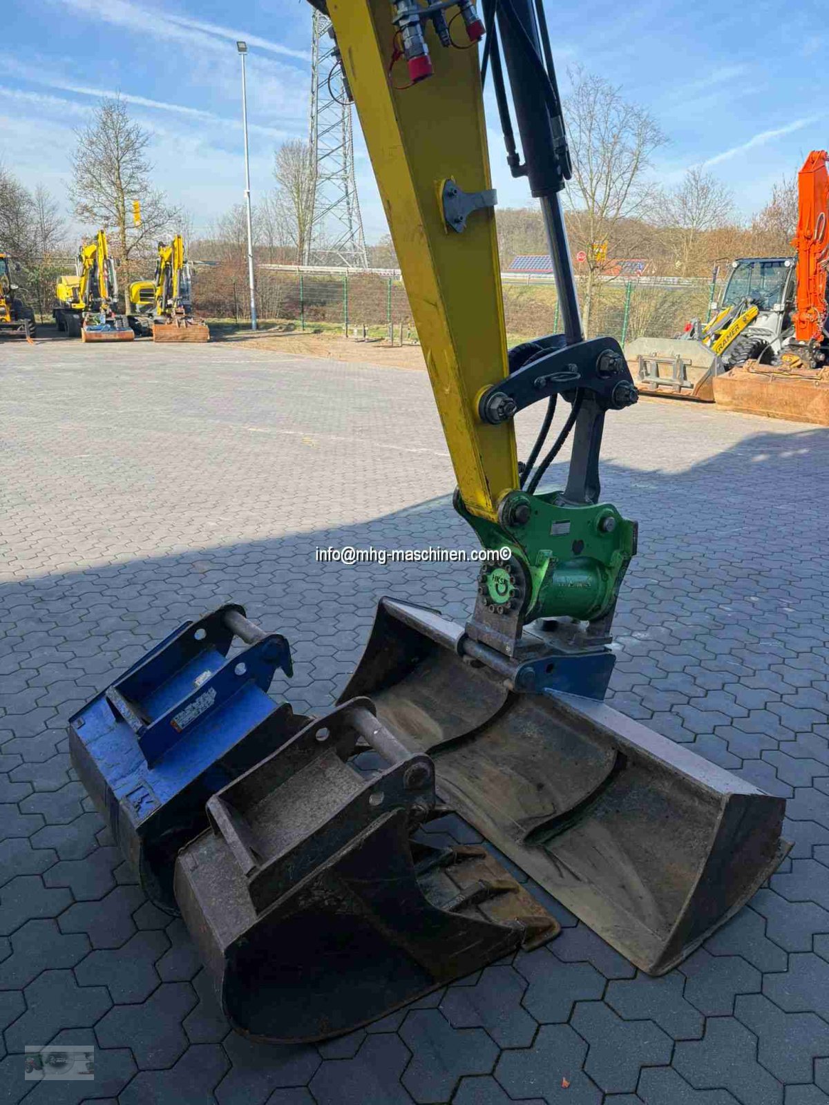 Kettenbagger typu Wacker Neuson ET90 Raupenbagger 1.Hd., Gebrauchtmaschine w Gescher (Zdjęcie 8)