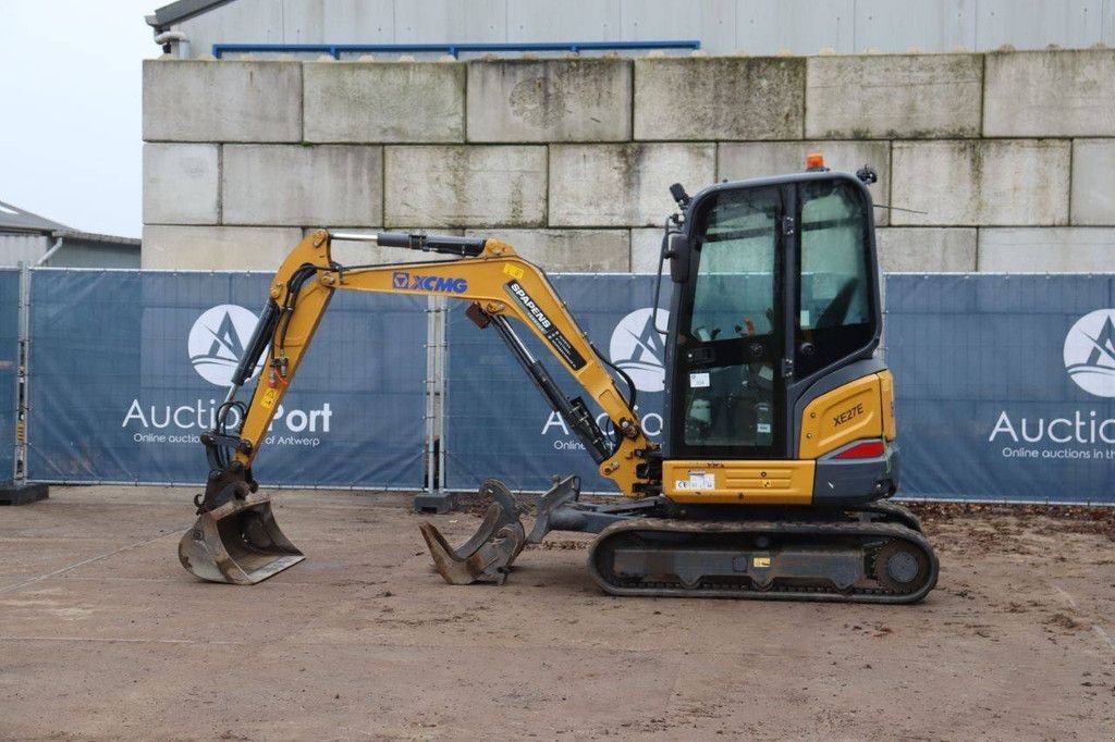 Kettenbagger des Typs XCMG XE27E, Gebrauchtmaschine in Antwerpen (Bild 3)