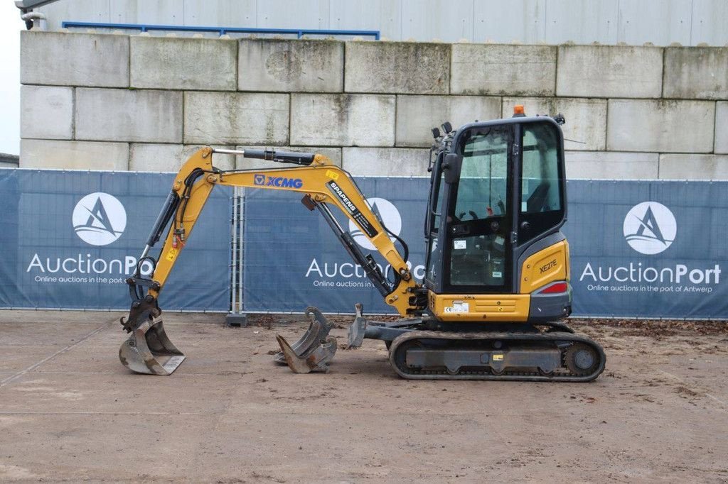 Kettenbagger des Typs XCMG XE27E, Gebrauchtmaschine in Antwerpen (Bild 2)