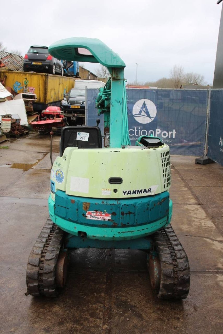 Kettenbagger del tipo Yanmar B2U, Gebrauchtmaschine en Antwerpen (Imagen 4)